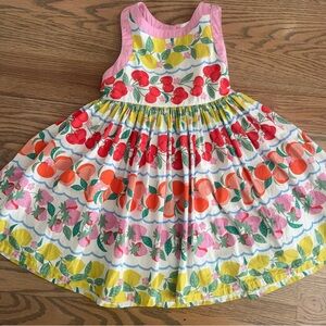 GUC Mini Boden Fruits Summer Dress Size 2-3Y
